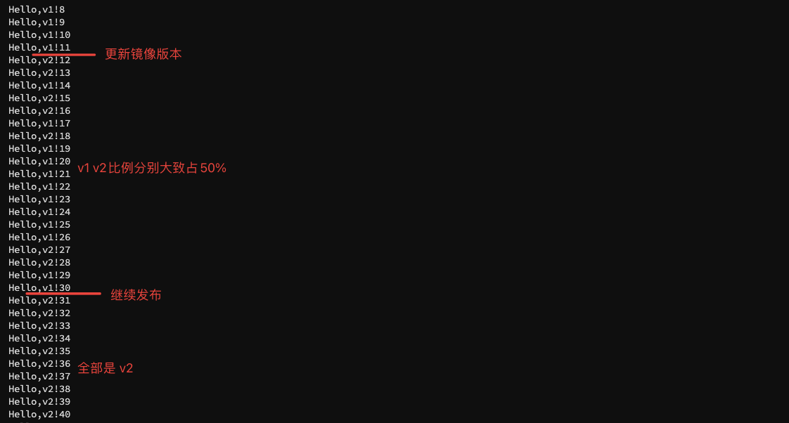 发布过程访问应用